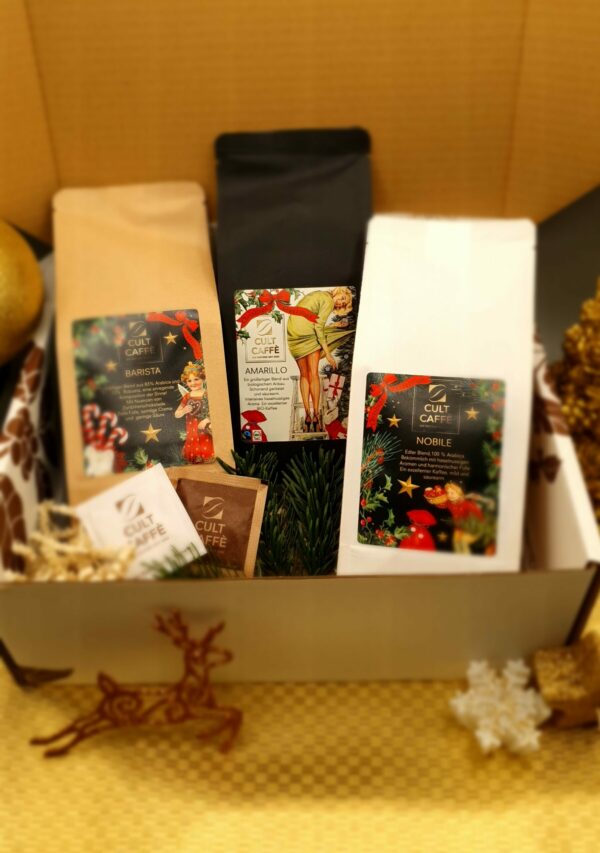 Geschenkbox 3 x 250g Kaffee