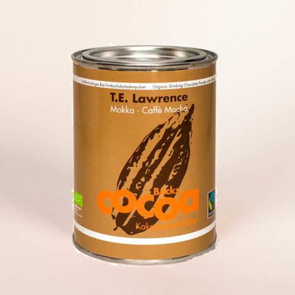Becks Cocoa - Trinkschokolade "T.E. Lawrence" Mokka Bio 250g Dose