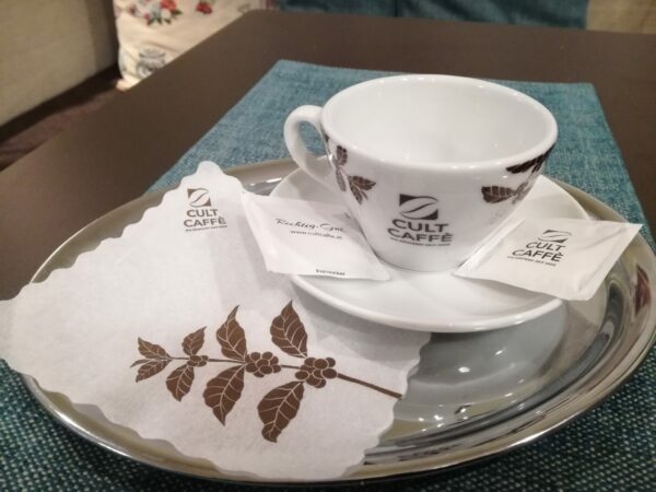Tassen-Set CultCaffè weiß
